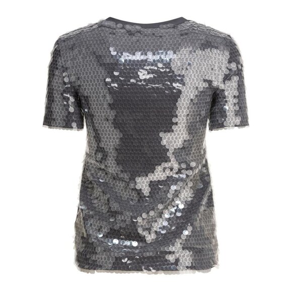 Max Mara Sportmax T-Shirt With Sequins tag size S Women - Picture 2 of 4